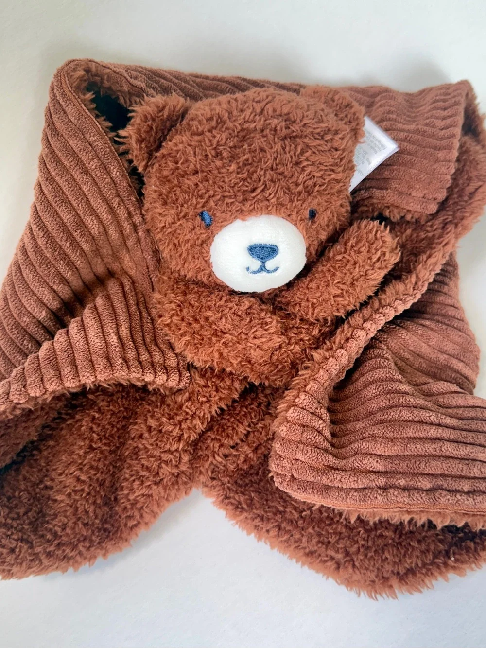 Carter’s Just One You Brown Bear Security Blanket Lovey 68344, Very Clean Cond.